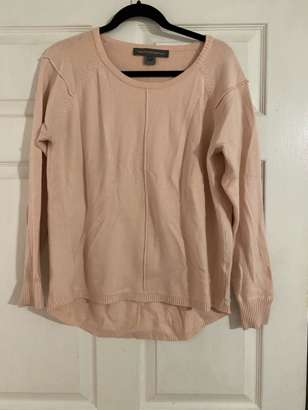 French Connection Soft Blush Scoopneck Sweater